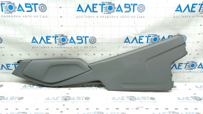 Center console trim side left Audi Q7 16-25 gray