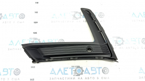 Front bumper grille left Honda CRV 23-25 structure for parking sensors