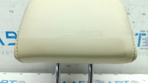 Headrest rear center Lincoln MKZ 13-16 leather beige, dry cleanable