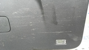 Lower tailgate trim Audi Q7 16-24 with curtain, black, scratches