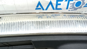 Audi Q7 16-24 trunk opening trim black with chrome, scratches, broken mount