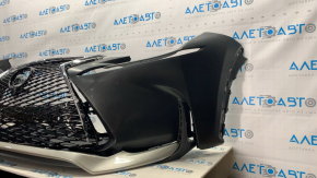Front bumper assembly Lexus NX200t 15-17 F-sport 6 positions