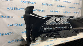 Front bumper assembly Lexus NX200t 15-17 F-sport 6 positions