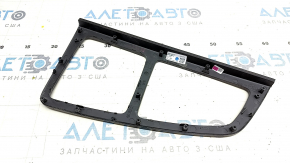Audi Q7 16-19 center console trim dark wood, type 3, scratches