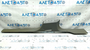 Door sill trim inner right Audi Q7 16-19 gray, scratches, needs cleaning