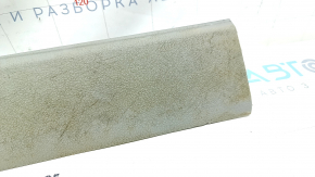 Door sill trim inner left Audi Q7 16-25 gray, scratches, needs cleaning