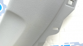 Rear pillar trim lower right Audi Q7 16-19 gray, scratch, needs cleaning