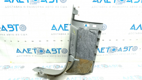 Front pillar trim right lower Audi Q7 16-19 gray
