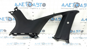 Rear pillar trim upper left Honda CRV 23-25 black, worn
