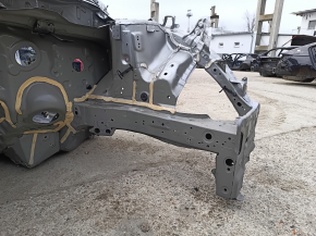 Front left quarter Honda CRV 23-25 HEV on body, silver