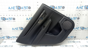 Door trim card rear left Honda CRV 24-25 leather black with orange stitching, Sport-L