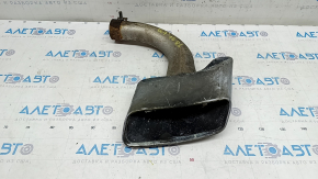 Muffler tip left Audi Q7 16-23 rust, carbon deposits