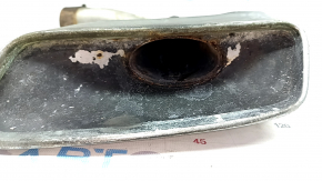Muffler tip left Audi Q7 16-23 rust, carbon deposits