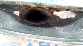 Right muffler tip Audi Q7 16-23 rust, carbon deposits
