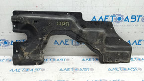 Underbody protection rear left Audi Q7 16-24 tears, dented