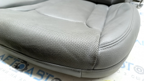 Audi Q7 16-19 passenger seat upholstery leather, grey