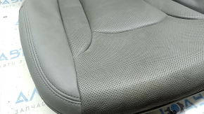 Audi Q7 16-19 passenger seat upholstery leather, grey