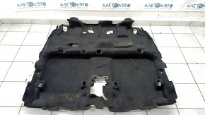 Rear floor covering Honda CRV 23-25 HEV black, for cleaning