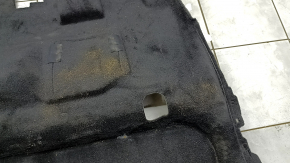 Rear floor covering Honda CRV 23-25 HEV black, for cleaning