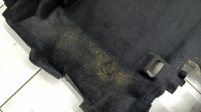 Rear floor covering Honda CRV 23-25 HEV black, for cleaning