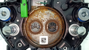 Airbag in the steering wheel driver Honda CRV 23-25 black, rusty pyropatron