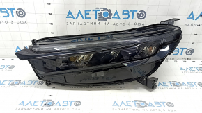 Front left headlight complete Honda CRV 23-25 LED with black glossy molding