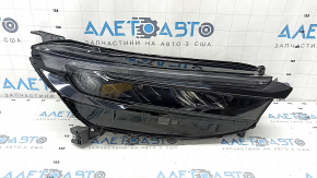Front right headlight complete Honda CRV 23-25 LED with black glossy molding