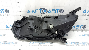 Front right headlight complete Honda CRV 23-25 LED with black glossy molding