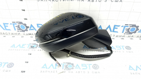 Side mirror right complete Honda CRV 23-25 with cover, 8 pins, turn signal. heating, BSM, black, scratches