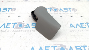 Bonnet lock opening handle interior Audi Q7 16-19 gray, broken fastening, scratches