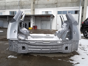 Rear panel Audi Q7 16-24 2 parts, white, on the body