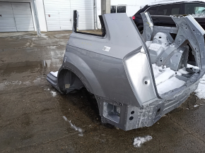 Quarter wing rear left Audi Q7 16-24 on the body, white