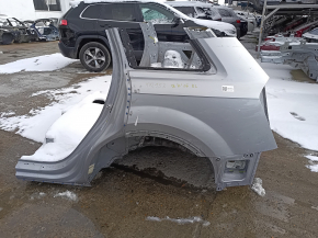 Quarter wing rear left Audi Q7 16-24 on the body, white