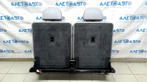 Rear row of seats 3rd row upper part Audi Q7 16-19 leather gray, with headrests and bracket