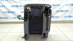 Rear row of seats 2nd row left Audi Q7 16-19 grey leather with perforation, heated, for cleaning