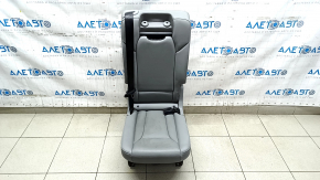 Rear row of seats 2nd row central Audi Q7 16-19 grey leather, dry cleanable