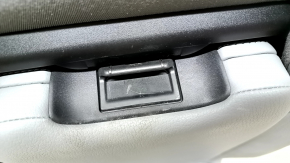Rear row of seats 2nd row central Audi Q7 16-19 grey leather, dry cleanable