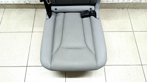 Rear row of seats 2nd row central Audi Q7 16-19 grey leather, dry cleanable