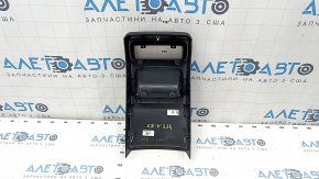 Rear center console trim Honda CRV 23-25 black, under air duct deflector
