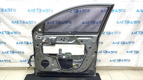 Door assembly front right Nissan Rogue Sport 17-19 graphite KAD, dented