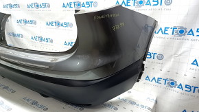 Rear bumper bare Nissan Rogue Sport 17-19 graphite, scratch