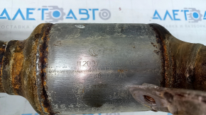 Catalytic converter right Audi Q7 16-19 3.0T rusty