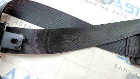Passenger seat belt with tensioner Honda CRV 23-25 HEV black, melted, for dry cleaning
