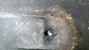 Left underbody protection Audi Q7 16-24 worn, tears