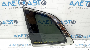 Window blind glass rear left Honda CRV 23-25 tinted, chrome, scratches on chrome