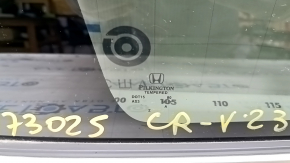 Window blind glass rear left Honda CRV 23-25 tinted, chrome, scratches on chrome