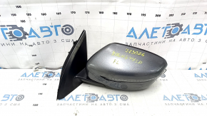 Left side mirror complete Nissan Rogue Sport 17-19 5 pins, turn signal, graphite