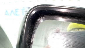 Side mirror right complete Nissan Rogue Sport 17-20 5 pins, turn signal, graphite, cracked frame of mirror element