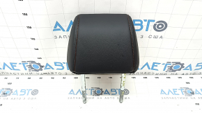 Front left seat headrest Honda CRV 23-25 leather black with orange stitching, Sport Touring, Sport-L, contact with water