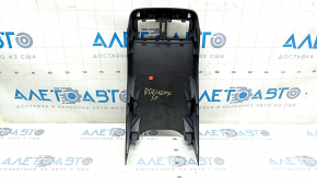 Center console trim rear Nissan Rogue Sport 17-22 black, without deflector, scratches